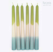 DipDye Candle grün blau